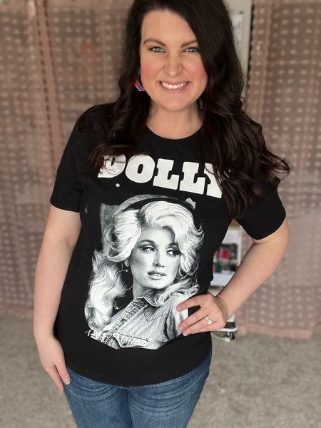 Can your believe this Dolly graphic T is under $10 from Walmart!? I got my true size large and it’s so comfy! 

Country concert outfit / country t shirt/ graphic t shirt / spring top

#LTKfit #LTKSeasonal #LTKFind