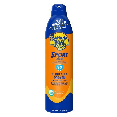 Banana Boat Ultra Sport Clear Sunscreen Spray - SPF 30 - 9.5oz | Target