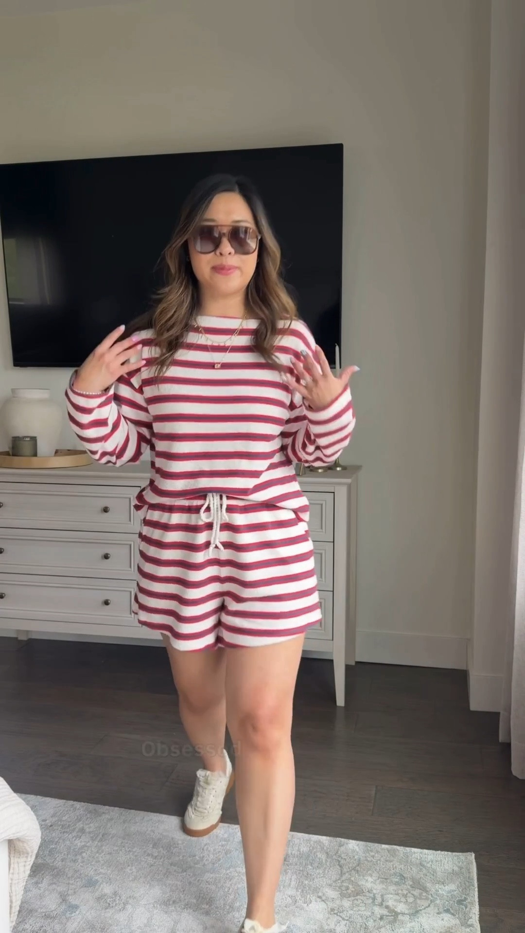 Striped Shorts Set: Medium

Vacation outfit, casual outfit, matching set, stripes, easy ootd, loungewear, tcs, affordable fashion, Target fashion 

#LTKootd #LTKgrwm #LTKSeasonal