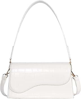 Telena Shoulder Bag for Women, Vegan Leather Women's Shoulder Purses Handbags with 2 Removable St... | Amazon (US)