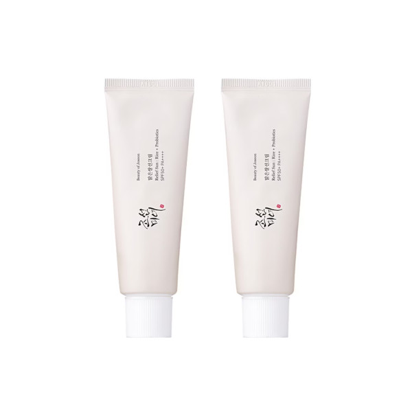 Shop BEAUTY OF JOSEON - Relief Sun : Rice + Probiotics Set SPF50+ PA++++ - 50ml*2 | Stylevana