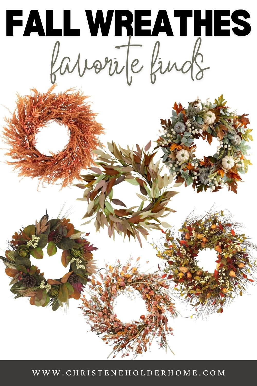 Elevate your entryway with these stylish fall wreaths. 🍂 Choose from vibrant leaves, berries, eucalyptus, and pumpkins to bring a touch of autumn to your home. Each wreath adds a seasonal accent that’s perfect for any door. #FallDecor #SeasonalWreaths #HomeStyle

#LTKSeasonal #LTKFindsUnder50 #LTKHome