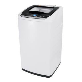 17.69 in. W 0.9 cu. ft. White Portable Top Load Washing Machine | The Home Depot