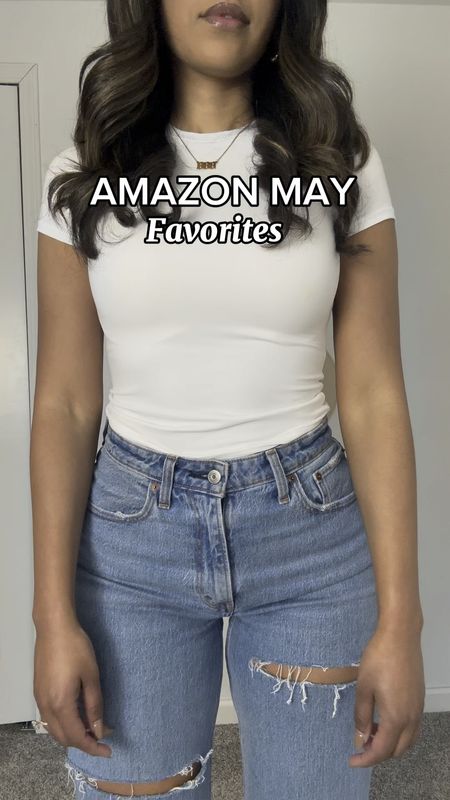 Amazon may favorites and the best Abercrombie seller! 90’s relaxed jeans- tops- leggings- affordable fashion- activewear dress 