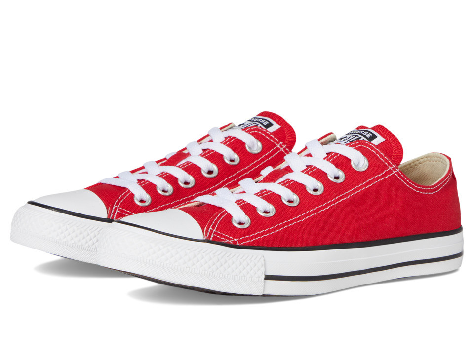 Converse - Chuck Taylor(r) All Star(r) Core Ox (Red) Classic Shoes | Zappos