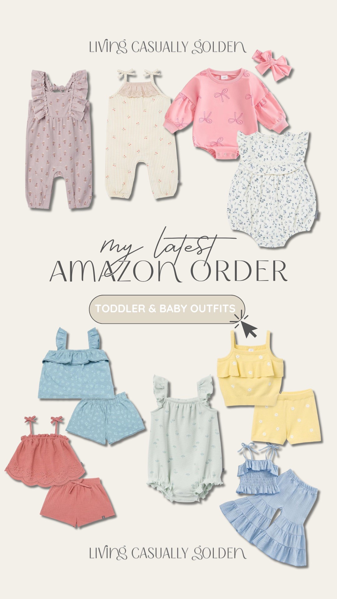 Toddler & baby outfits I ordered for my 2 year old and 3 month old for summer! So many cute matching sets and bubble rompers!! 

#LTKSummerEdit #LTKBaby #LTKKids