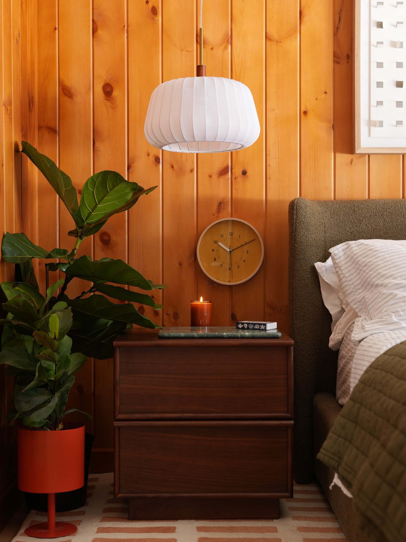 We're styling a few of our favorite new AllModern pieces to freshen things up and usher in Spring! AllModern's Presidents' Day Sale is running now through February 17th with items up to 60% off. Some of our favorites include this green marble nightstand tray (technically a cutting board), this beautiful pendent light, and our new nightstands! 

 #LTKSeasonal #LTKHome #LTKSaleAlert