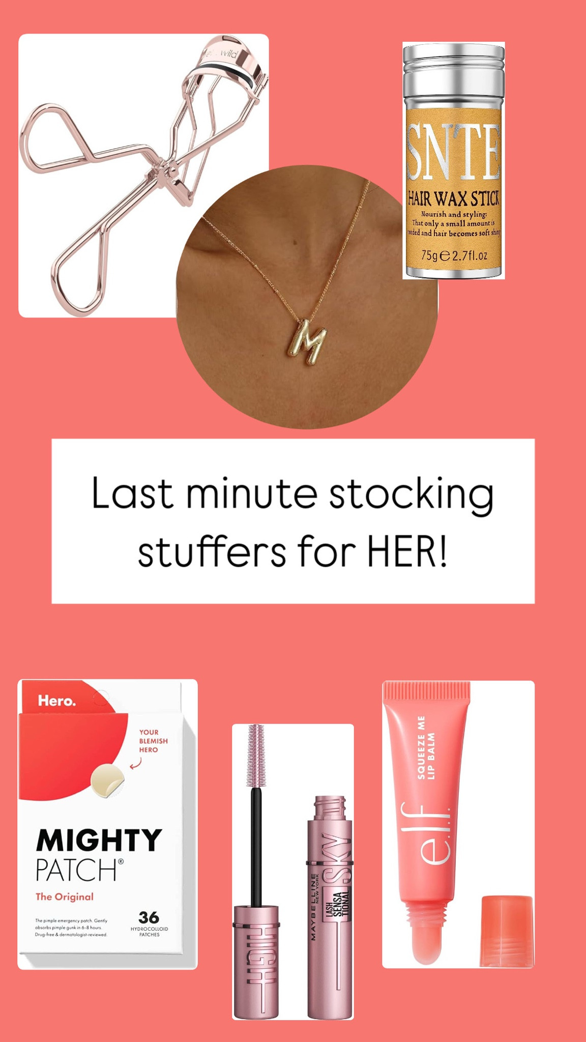 Last minute stocking stuffers for her! 

#LTKHoliday #LTKGiftGuide #LTKSeasonal