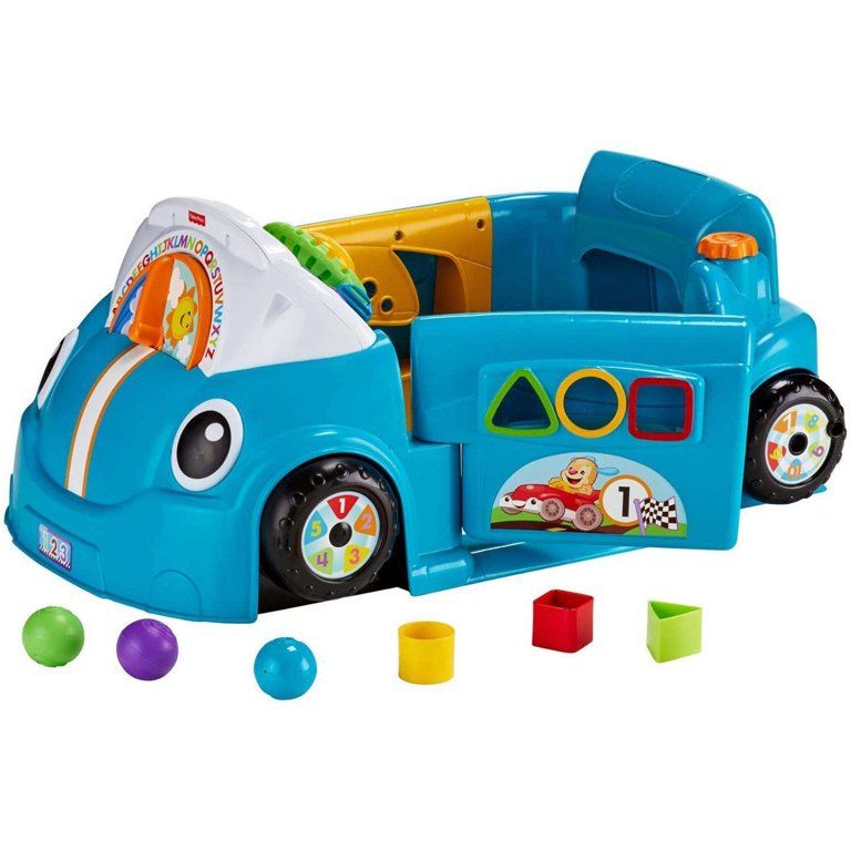 Fisher-Price Laugh & Learn Crawl Around Car - Blue | Walmart (US)