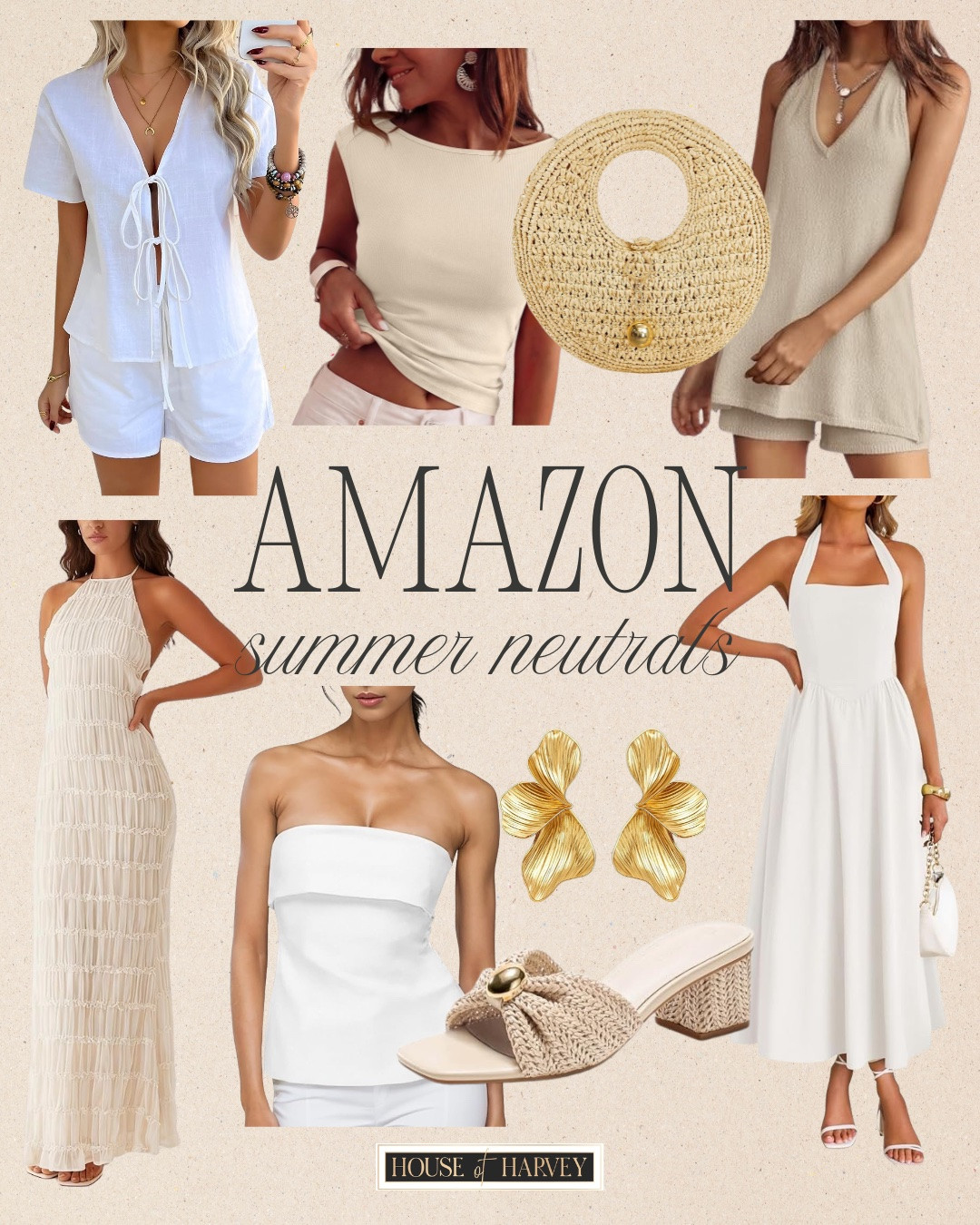 Amazon—summer neutrals! This week it’s all about simplifying your palette as the weather warms up. Ivory, beige, soft white, and warm neutrals styled in breathable fabrics and easy silhouettes. I found some amazing pieces all from Amazon that embody this style vibe! All are under $100! (I have sets, mini dresses, maxi dresses, tops and other fun accessories) Linked ⬆️

#ltkcreator #ltkfinds #ltkwatchnow #amazon #amazonfinds #spring #summer #trendy

#LTKgrwm #LTKootd #LTKSeasonal