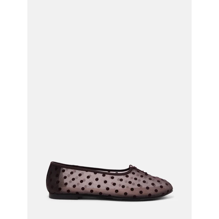 No Boundaries Women's Mesh Ballet Flats | Walmart (US)