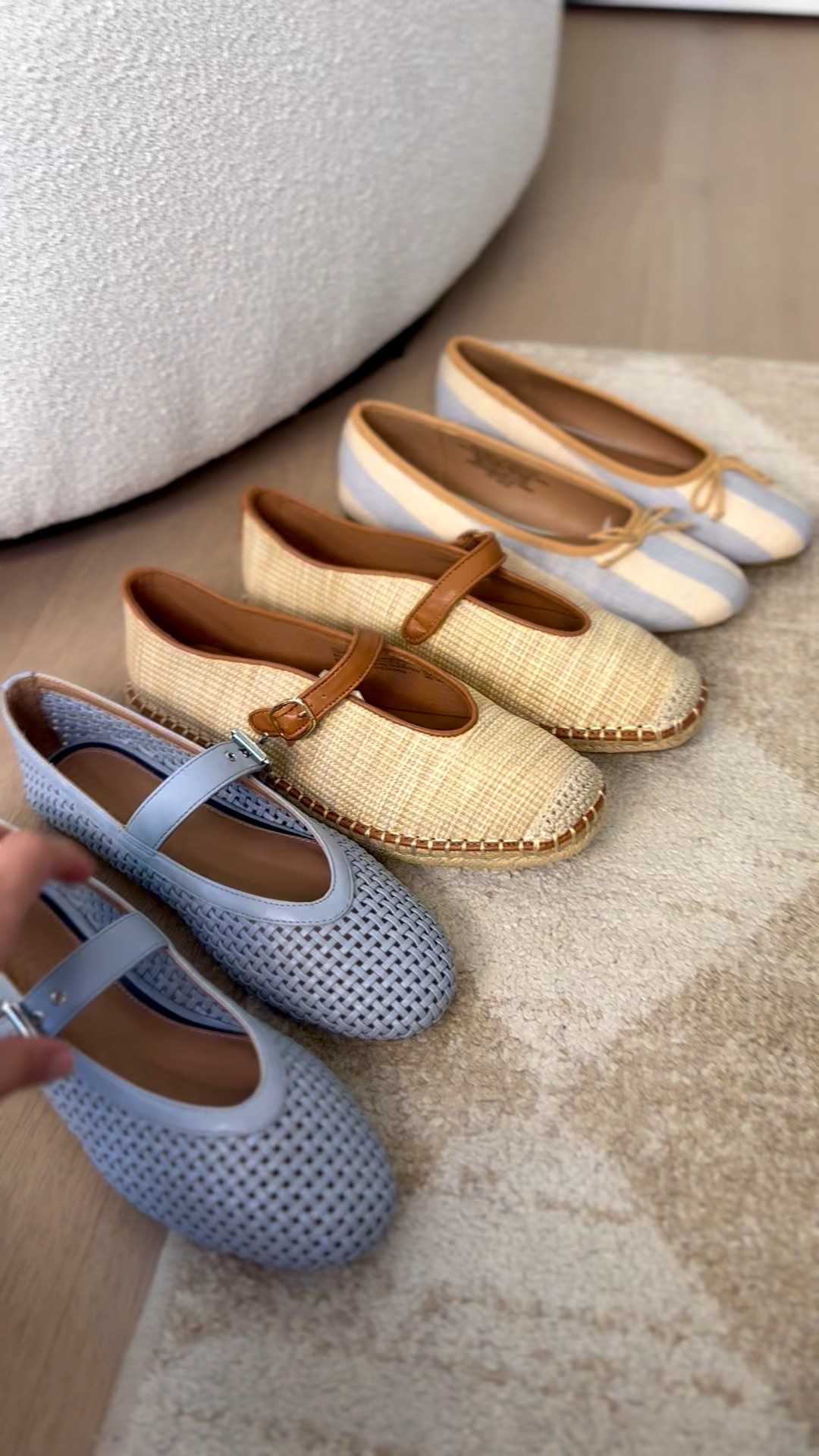 ballet flats + mary jane flats for spring 

#LTKSeasonal #LTKOver40 #LTKootd