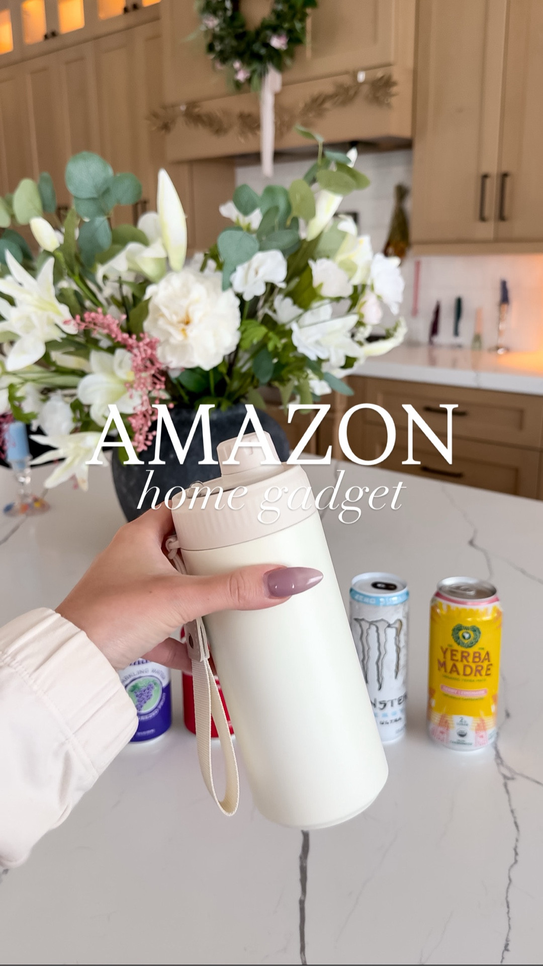 This thermos from Amazon fits pretty much any size can or bottle and has a seal to keep the liquid from spilling down into the thermos or out of the top!! Genius!!! 🙌🏻💕

#amazonhome #asmr #thesistershoppers #summerfinds #amazonmusthave

#LTKHome #LTKselfcare #LTKfoodie