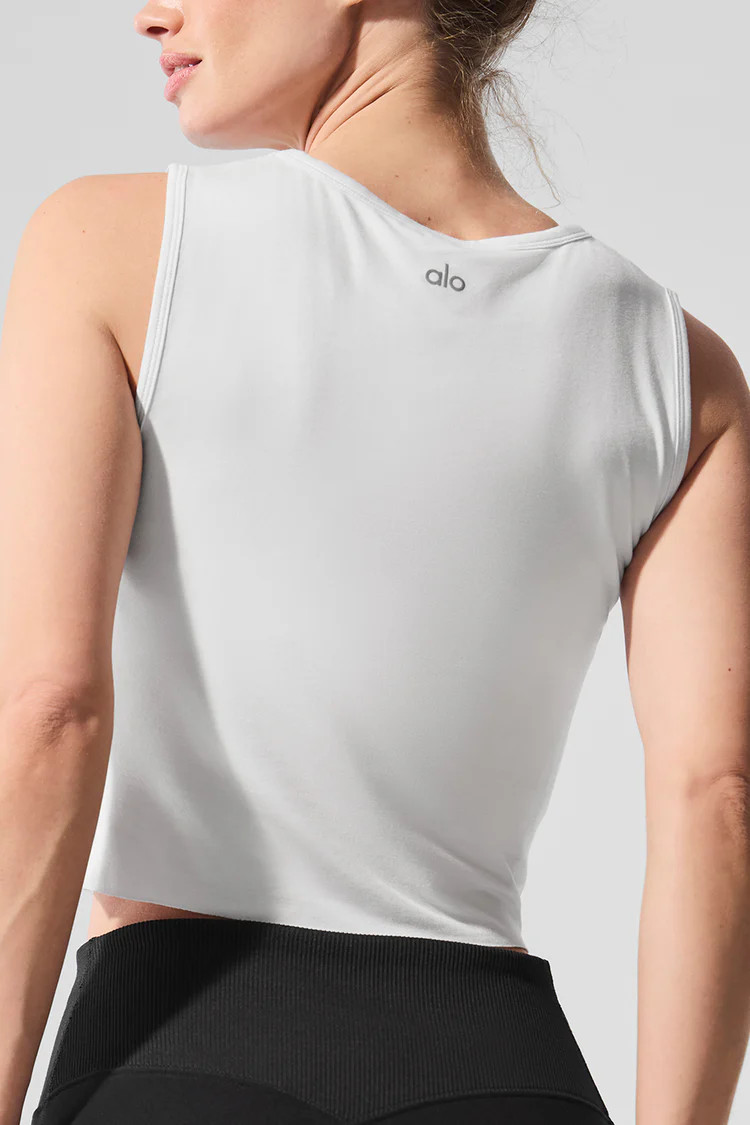 Cover Tank - White | Alo Yoga (US)