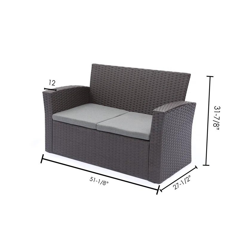 Reordan Outdoor Seating Group with Cushions | Wayfair North America