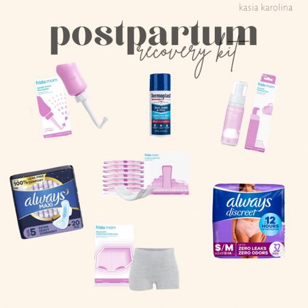 Postpartum Recovery Kit

#LTKbump
