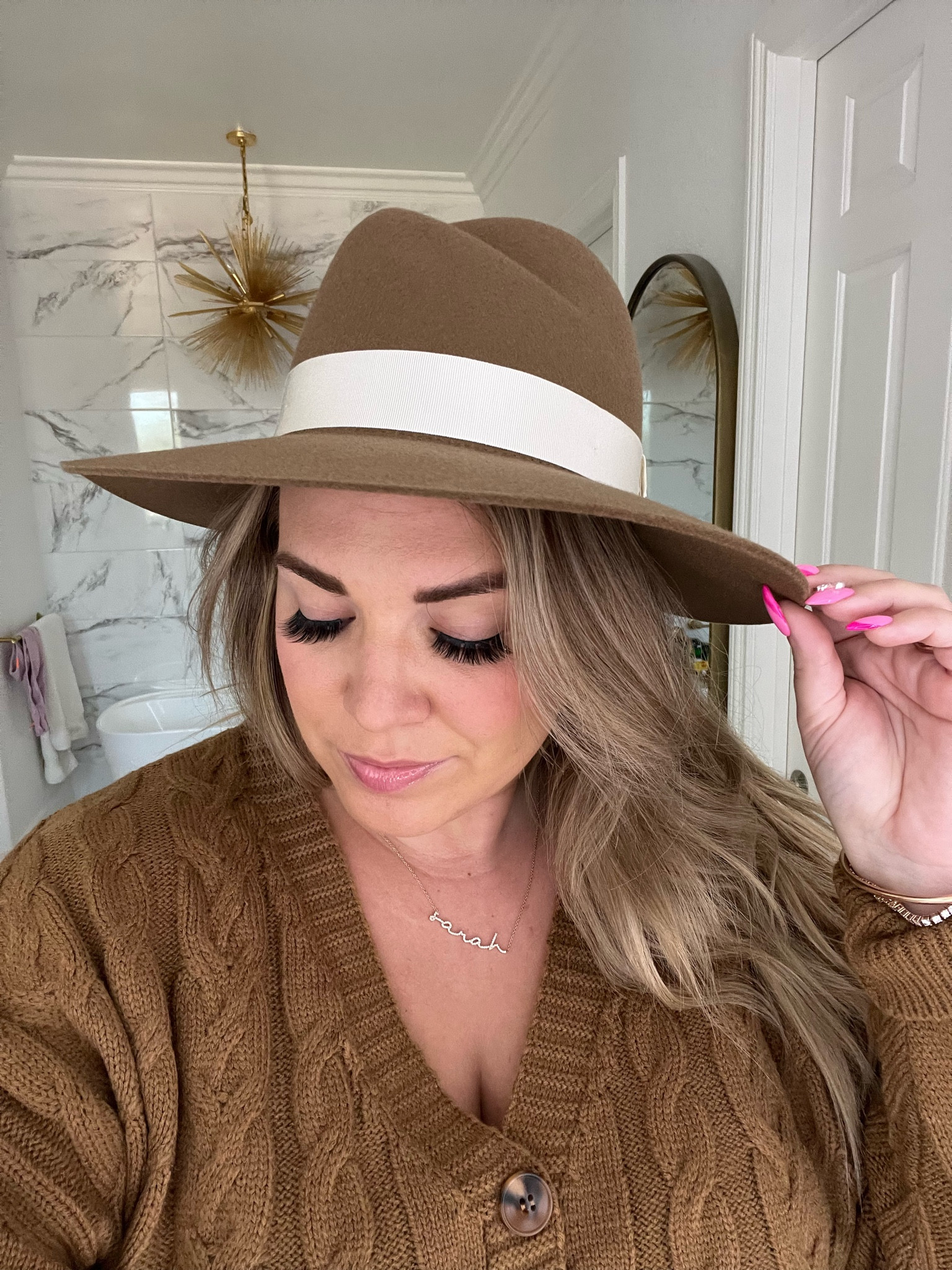 chocolate brown felt fedora from the Nordstrom Anniversary Sale! 

#LTKsalealert #LTKxNSale #LTKcurves