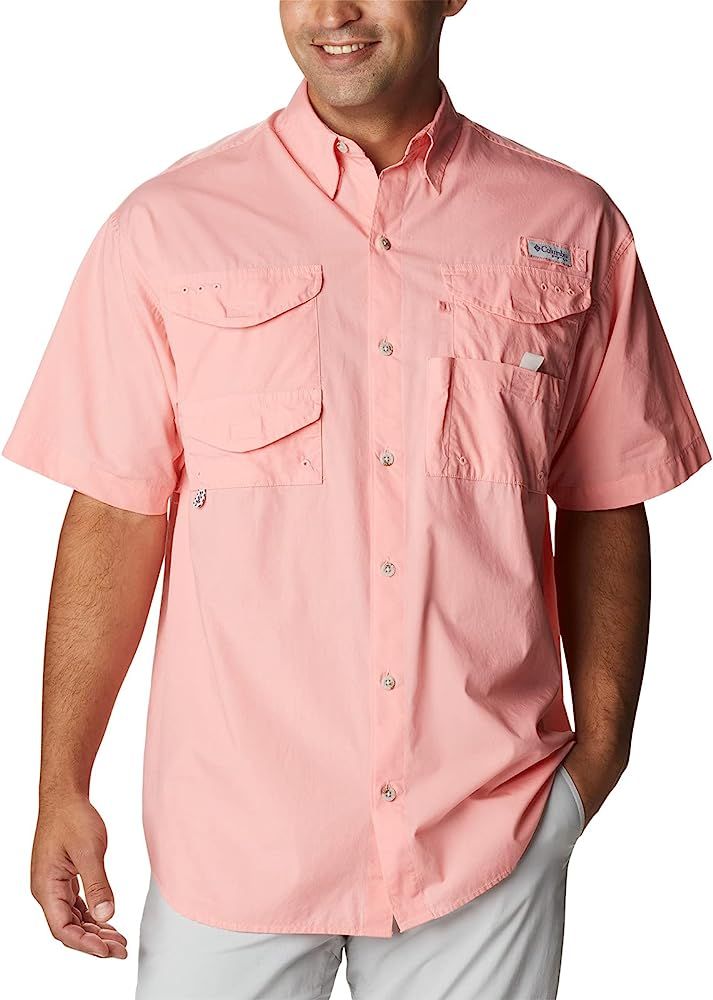 Amazon.com: Columbia Men’s Bonehead Short-Sleeve Work Shirt, Comfortable and Breathable : Cloth... | Amazon (US)