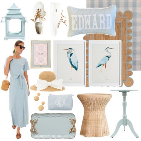 Ice blue inspo chinoiserie grand millennial blue and white rattan natural woven shirt dress monogrammed personalized gifts travel pouch beach coastal blue heron watercolor art sale lantern pagoda earrings bow tray night stand side table Amazon Tuckernuck nursery baby pillow appliqué gift area rug mat runner sneakers tretorns sun hat classic feminine spring 


#LTKSaleAlert #LTKHome #LTKFindsUnder50