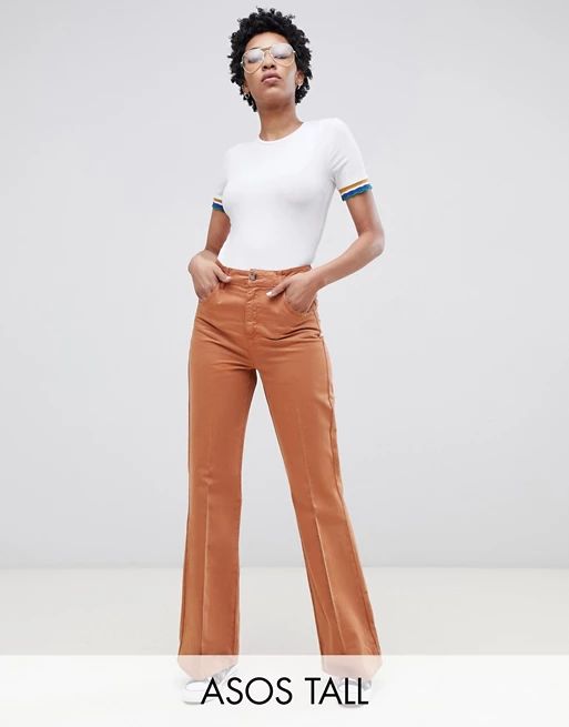 ASOS DESIGN Tall casual flare | ASOS US