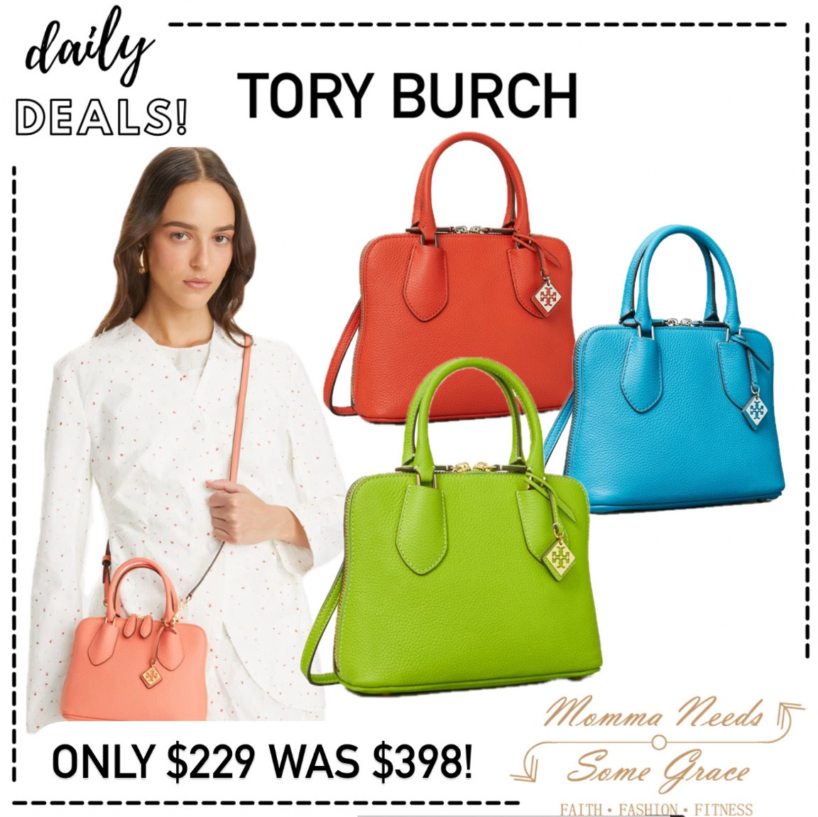 Tory Burch satchel on sale! 

#LTKSaleAlert #LTKItBag #LTKSeasonal