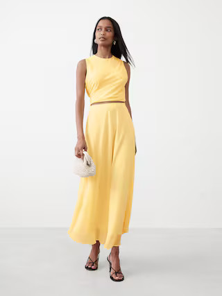 Chiffon Maxi Skirt | Banana Republic Factory