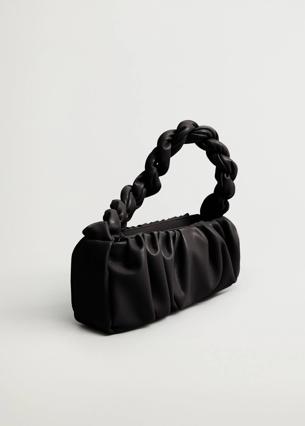 Twisted strap baguette bag | MANGO (US)