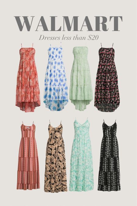 Walmart dresses that are perfect for summertime or vacations that are less than $20

#LTKParties #LTKFindsUnder50 #LTKStyleTip