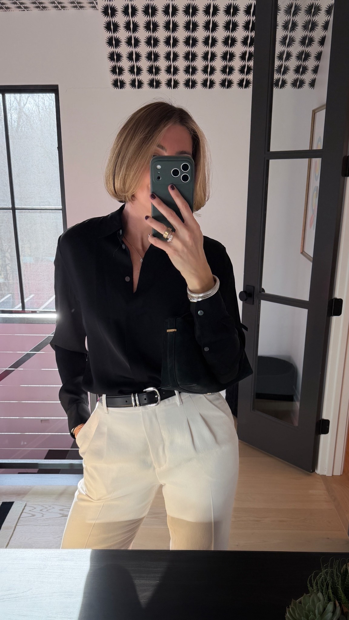 Church Outfit ✨🖤🤍