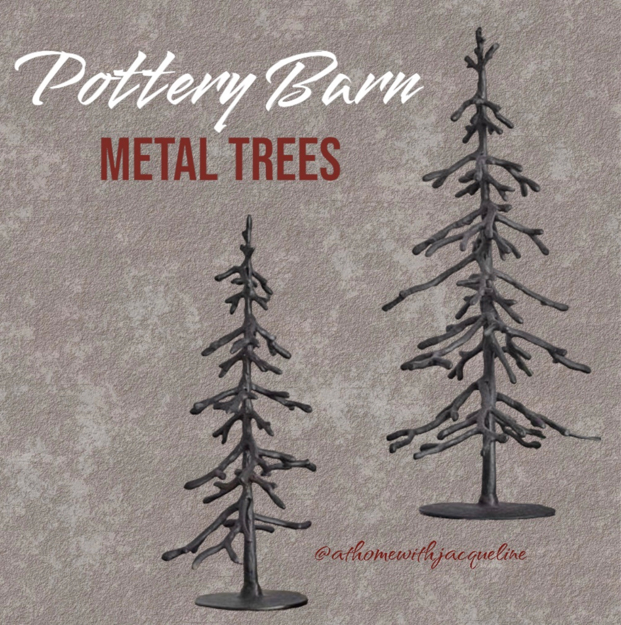 Christmas trees. Metal trees. Bronze Christmas trees. Pottery Barn. Holiday decor  

#LTKSeasonal #LTKHoliday #LTKhome