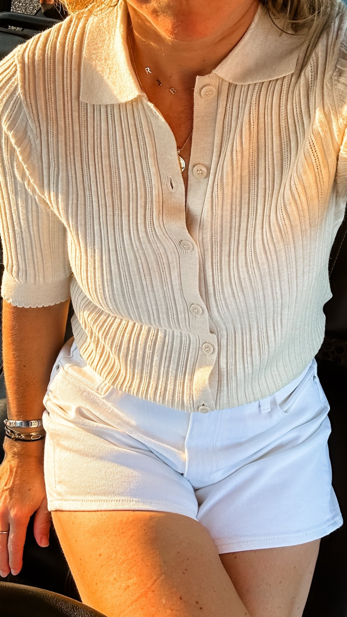Loving my ootd if you ask me! 
Medium top and 8 shorts. Both have stretch and are super comfy. The top is buttery buttery soft.

#LTKootd #LTKmorningroutine #LTKdayinmylife