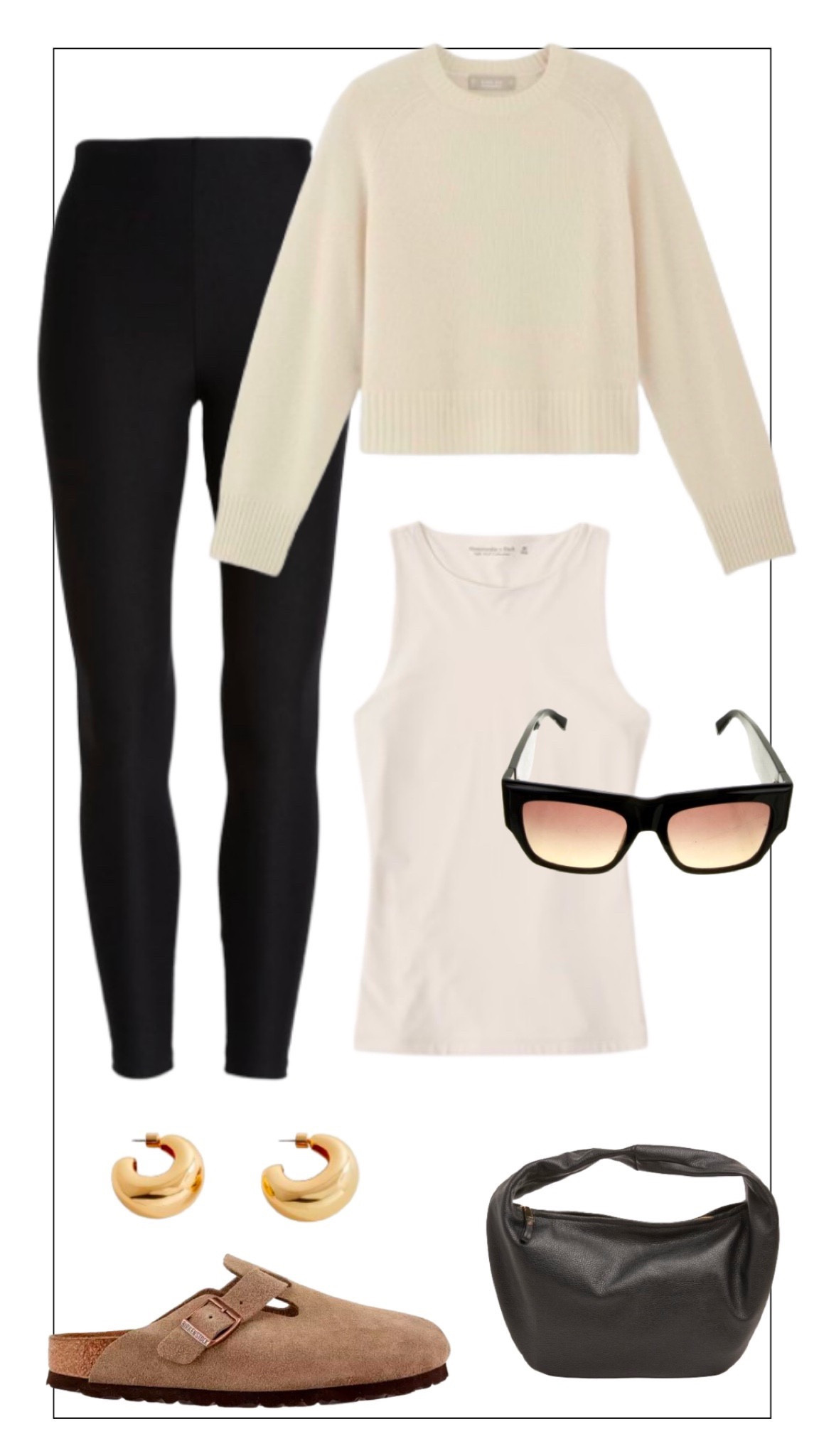 Black Leggings // Athleisure // Cream Sweater 

#LTKSeasonal #LTKMostLoved #LTKstyletip