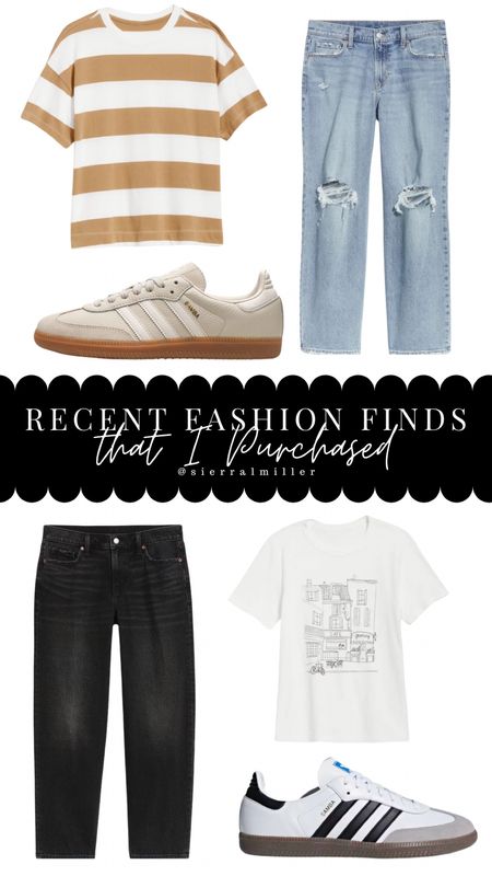 Recent fashion finds that I’ve purchased for myself! Sambas and Old Navy boyfriend jeans for the win🙌🏻 

#LTKmidsize #LTKstyletip #LTKshoecrush