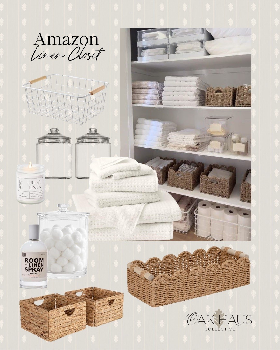 Amazon, Linen Closet, Towels, Basket, Candle, Home, Modern

#LTKHome #LTKdayinmylife #LTKmomlife