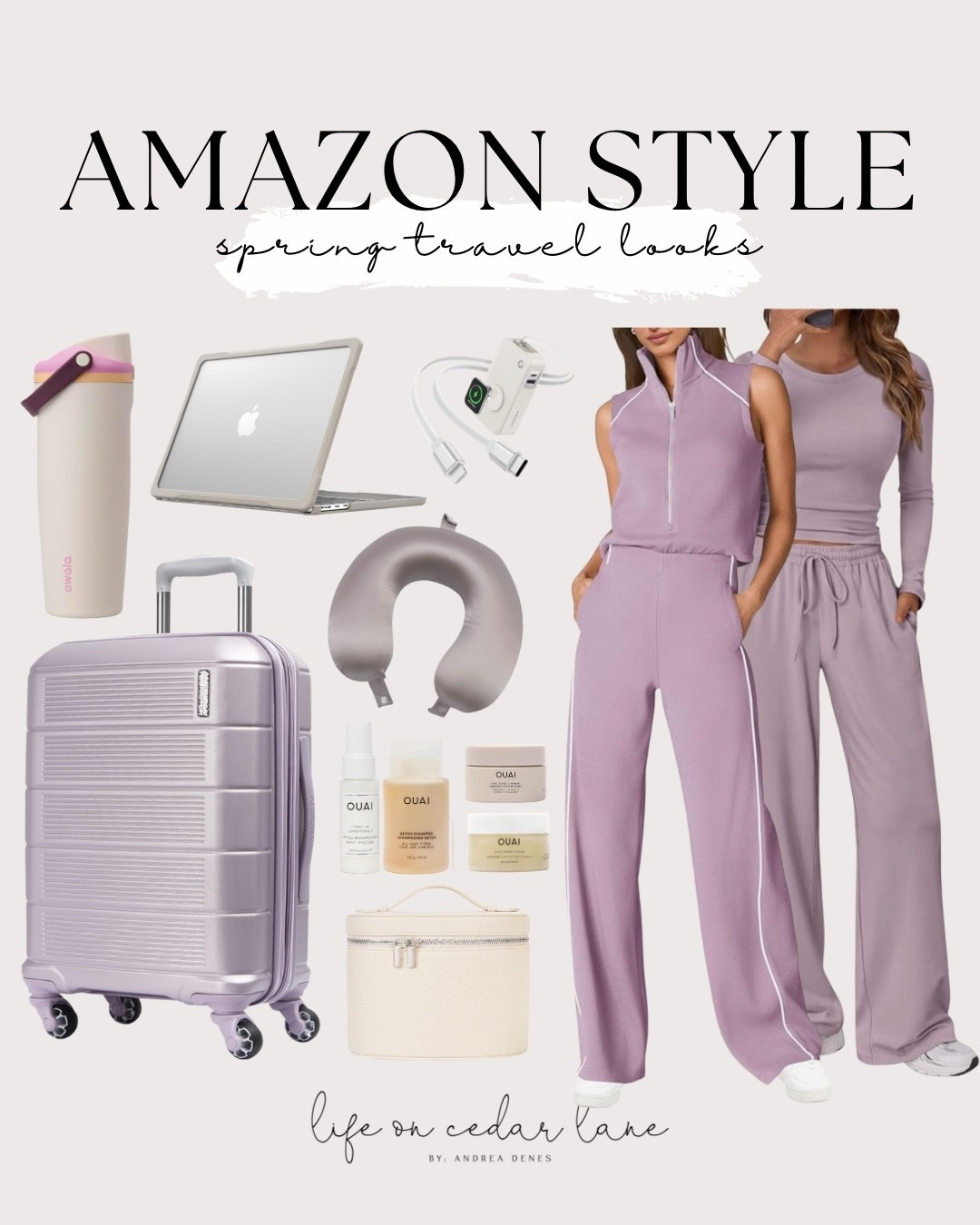 Get ready to hit the road with these stylish and practical travel essentials from Amazon. #travelstyle #amazonstyle

#LTKTravel #LTKspringtrends #LTKspring