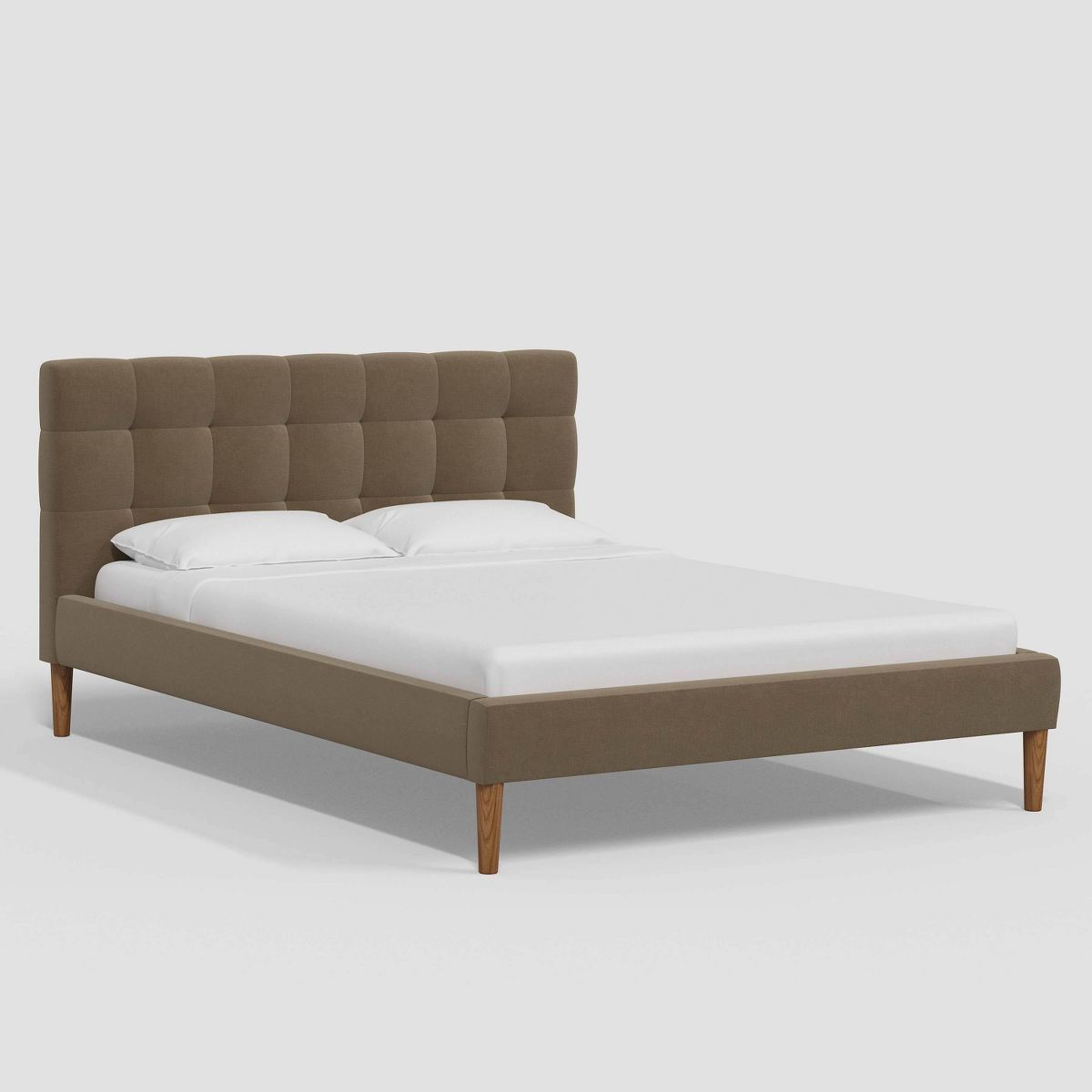 Dessy Pull Tufted Platform Bed in Luxe Velvet - Threshold™ | Target