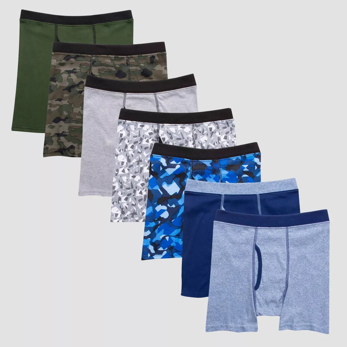 Hanes Boys' 7pk Boxer Briefs - Colors Vary | Target