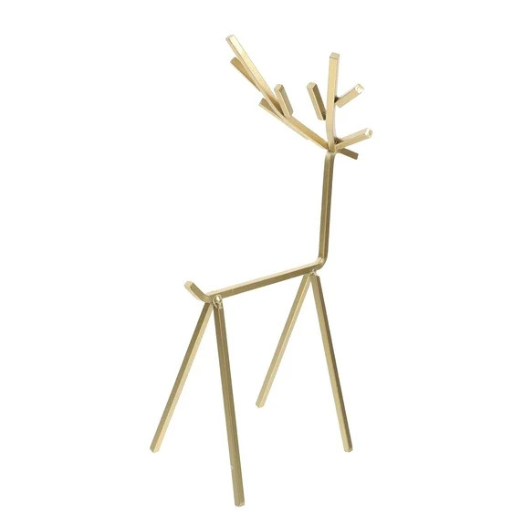 EXHUMKY Metal Reindeer Decor for Simple Table Decoration Homeowners 1Pack | Walmart (US)