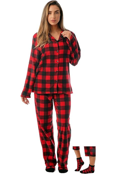 #followme Printed 2 Piece Base Layer Thermal Underwear Set for Women | Amazon (US)