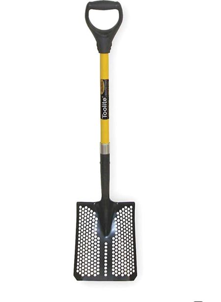 Chicken coop cleaning shovel, sand sifter 