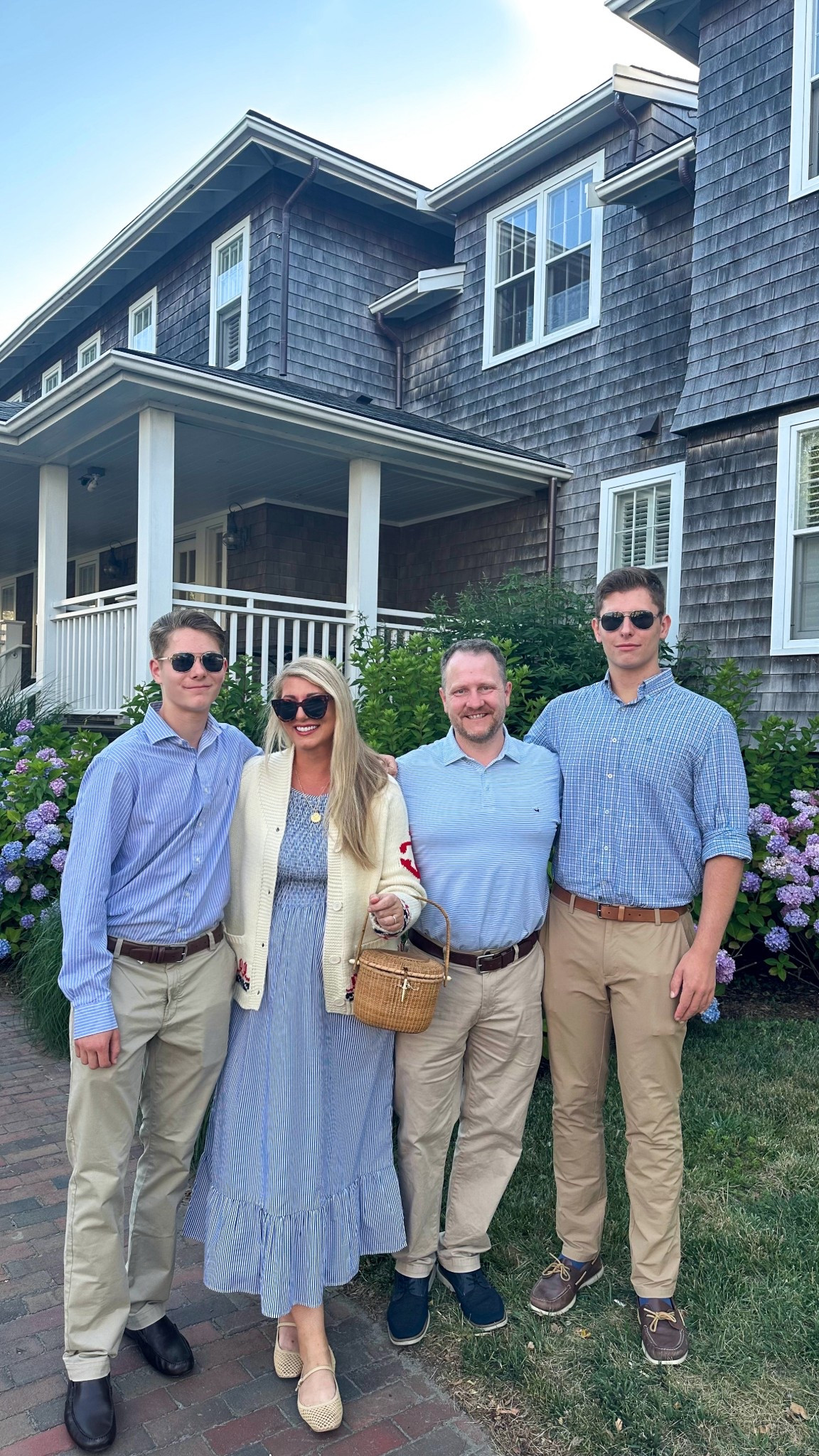 My outfit from dinner last night from our first night on our Nantucket vacation. Sweater is from pinkpineappleshop.com

#LTKOver40 #LTKTravel #LTKShoeCrush