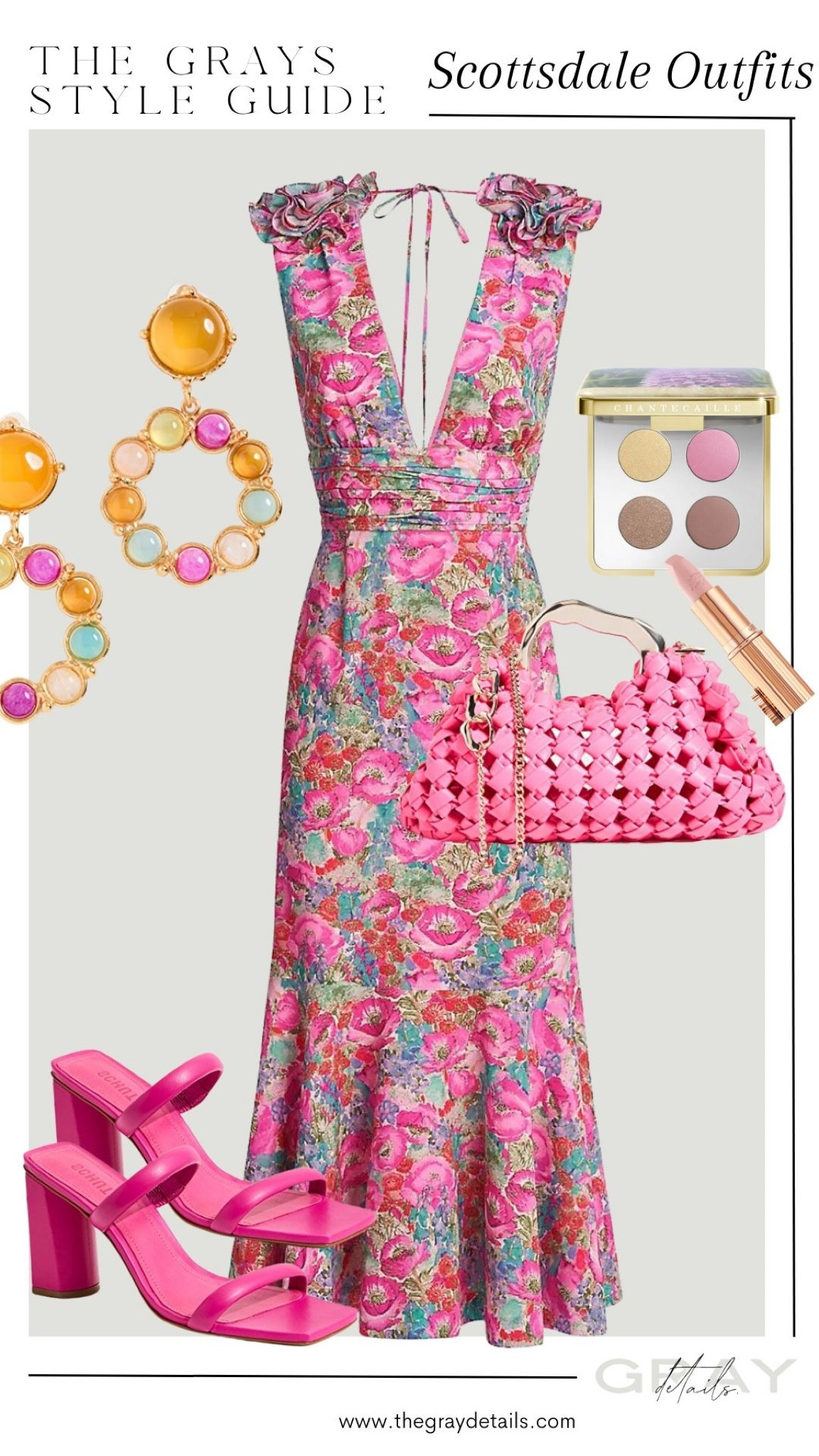 Scottsdale dinner outfit ideas, floral dress, pink dress, pink heels, spring dress, Easter dress

#LTKwedding #LTKFind #LTKstyletip