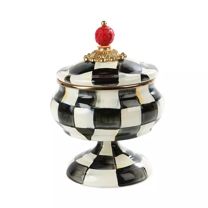 Courtly Check Enamel Curiosity Pot | Bloomingdale's (US)