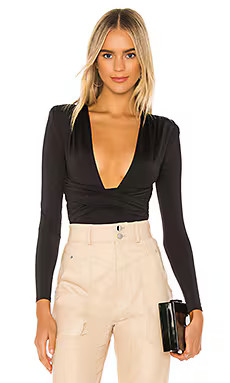 Lovers and Friends Anya Bodysuit in Black from Revolve.com | Revolve Clothing (Global)
