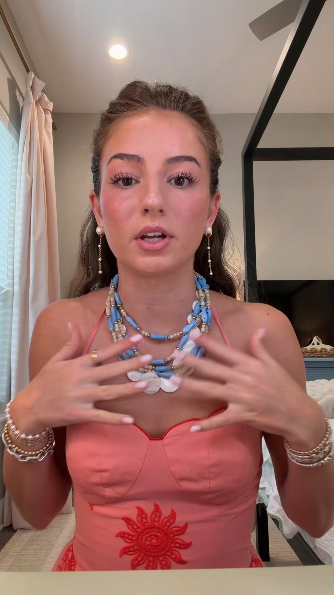 work week day 2 outfit!!!!!🐚 fish necklace is from Cabana store in seaside

#LTKgrwm #LTKootd #LTKvlog