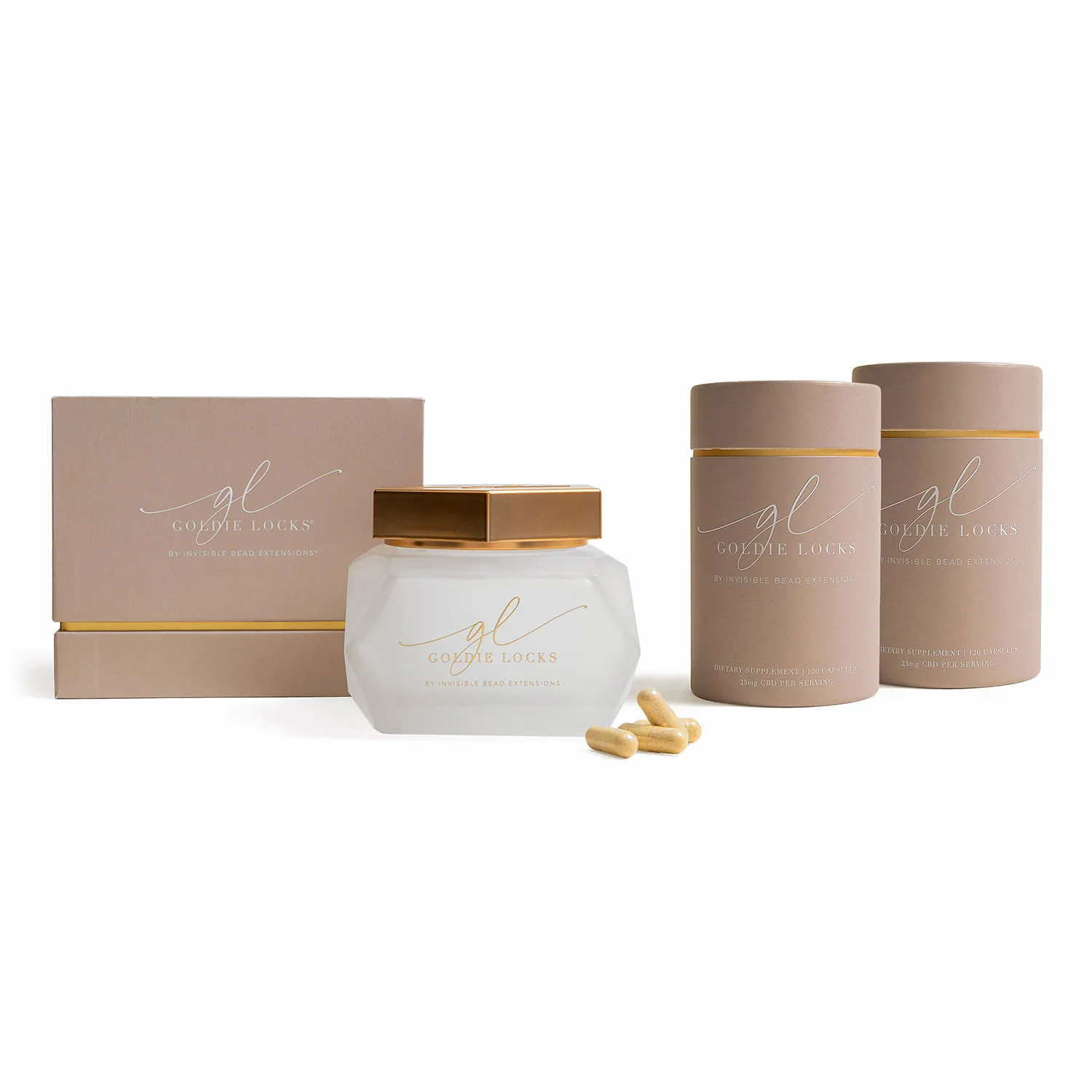 Hair Growth Supplements 3 Months - Enhanced | Goldie Locks