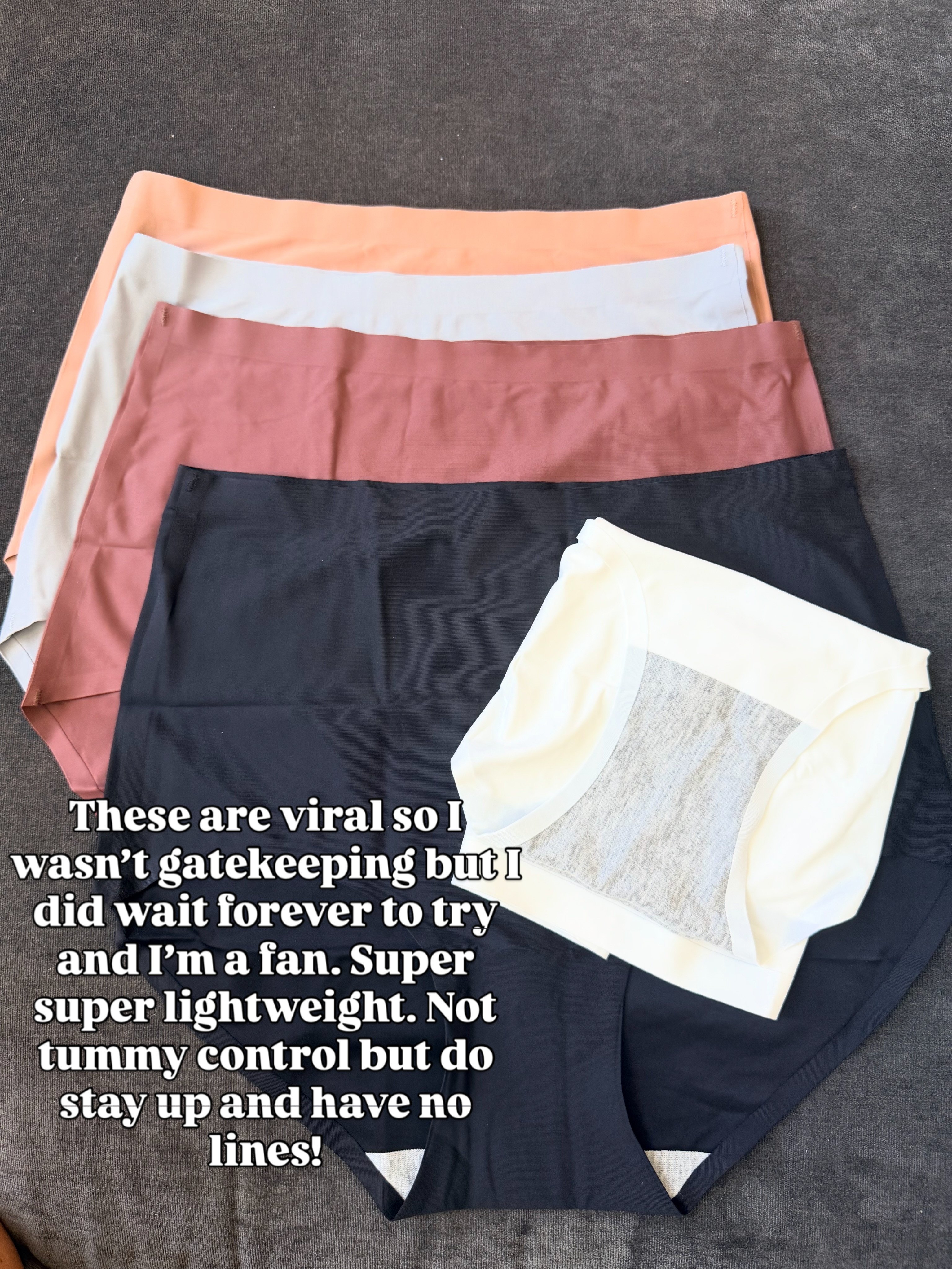Wearing a medium. #seamlessunderwear #seamless #comfortableunderwear 

 #LTKdayinmylife #LTKOver40 #LTKMidsize