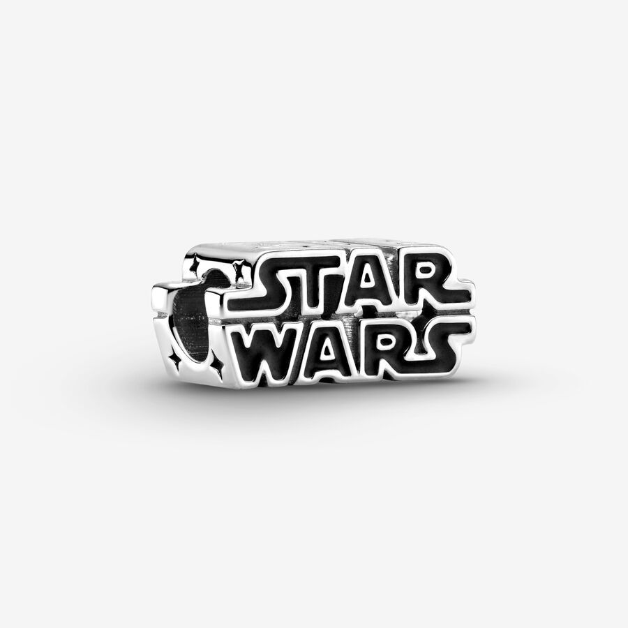 Star Wars Silver 3D Logo Charm - FINAL SALE | Pandora (US)
