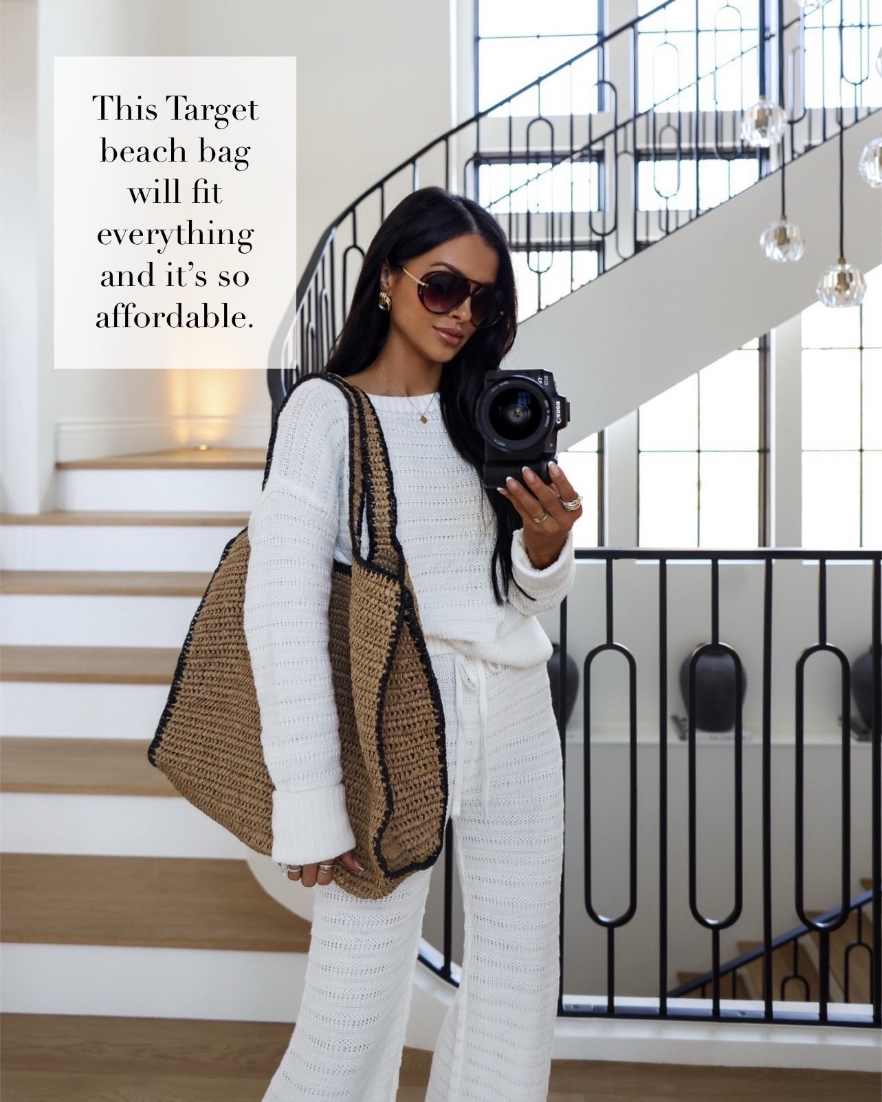 This @Target beach bag fits everything and still looks so chic. It’s lightweight, spacious, and the kind of affordable find that instantly makes beach or pool days easier. I love pieces like this that are practical but still feel stylish and elevated.

miamiamine Target beach bag chic affordable beach tote summer essentials pool day bag beach vacation accessories resort style finds practical stylish tote

#LTKTravel #LTKSeasonal #LTKootd