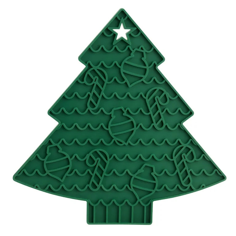 Holiday Time Silicone Kitchen Trivet, Evergreen Tree, Green | Walmart (US)